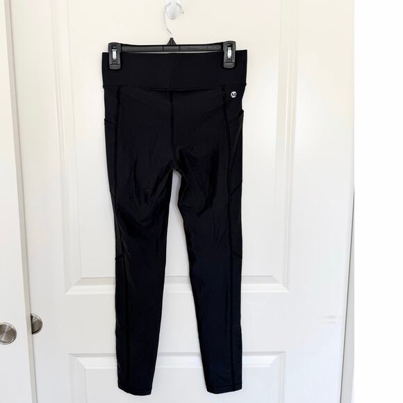 Revolve All Access Center Stage High Waisted Leggings Black Medium - Picture 3 of 4